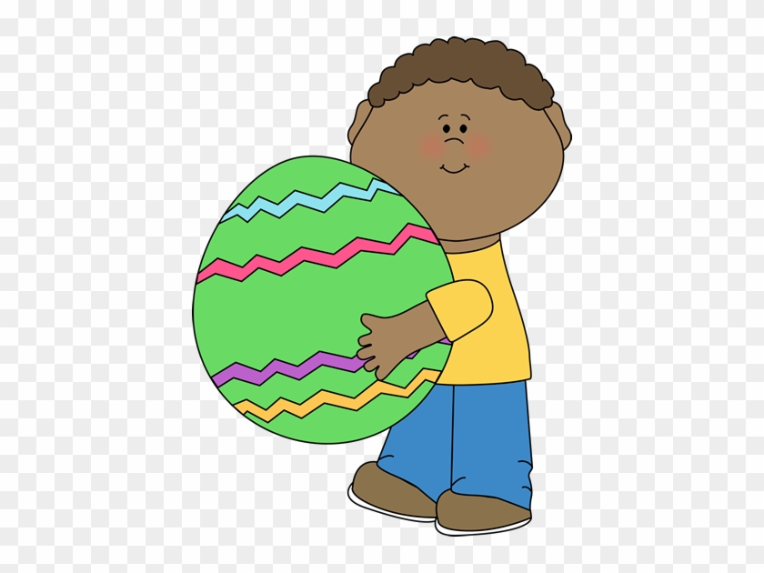 Easter Clipart For Children - Boy Recycling #60964