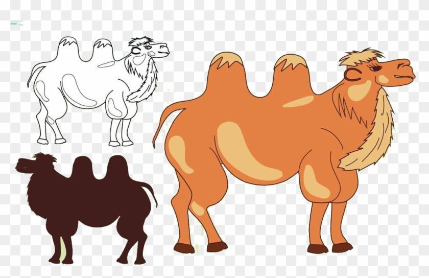 Camel Silhouette Illustration - Camel Silhouette Illustration #308266