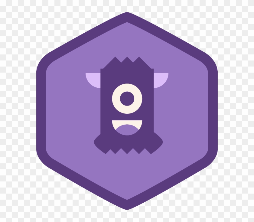 Hosue Clipart Purple - Emblem #308180