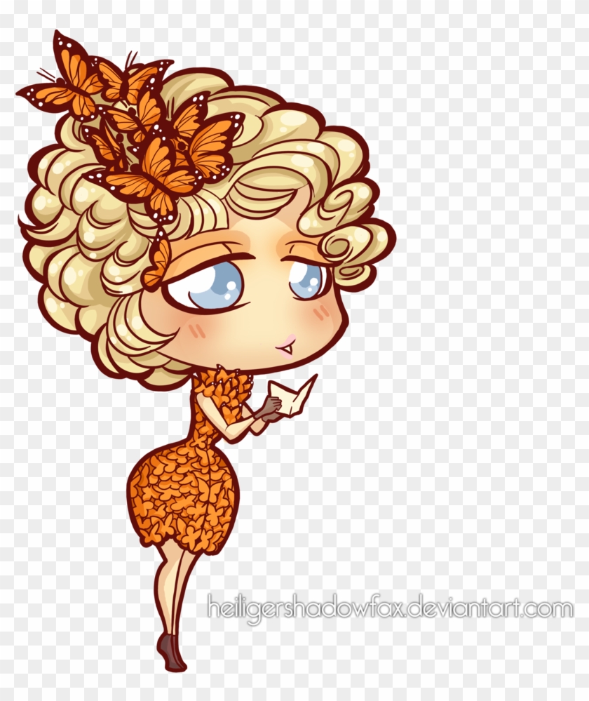 Picture Of Hunger Games Clip Art Medium Size - Chibi Hunger Games Png #308265