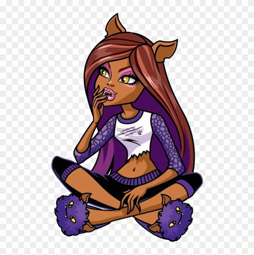 Monster High Clawdeen Wolf Clipart - High Clawdeen Wolf Dead Tired #308358