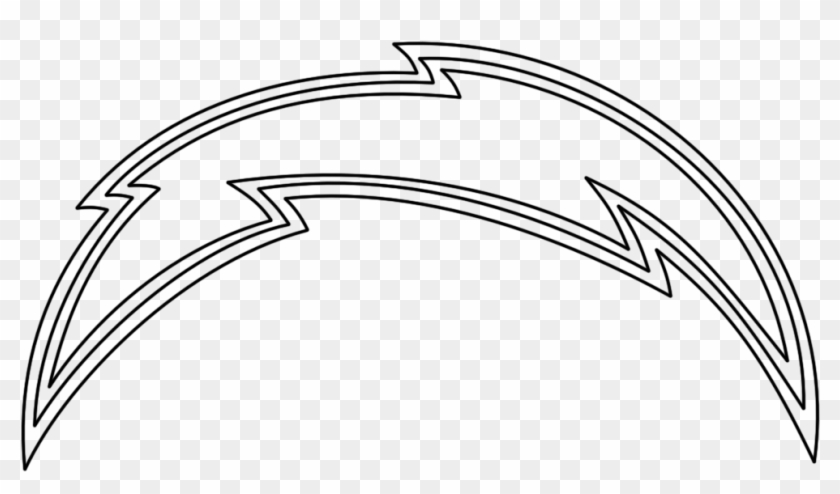 Charger Coloring Pages San Diego Chargers Logo Coloring - Chargers Logo Outline #308418