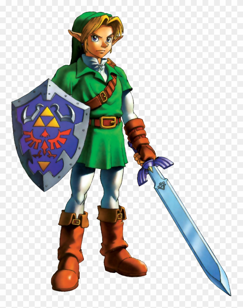 Ocarina Of Time Clipart - Link Zelda Ocarina Of Time #308471