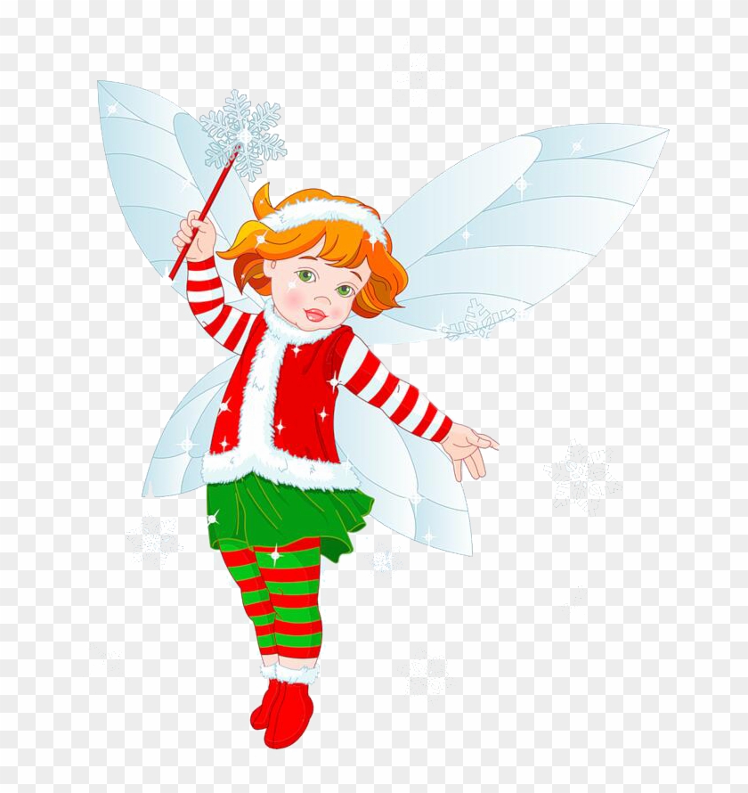 Christmas Fairy Royalty-free Clip Art - Christmas Fairy Royalty-free Clip Art #308511