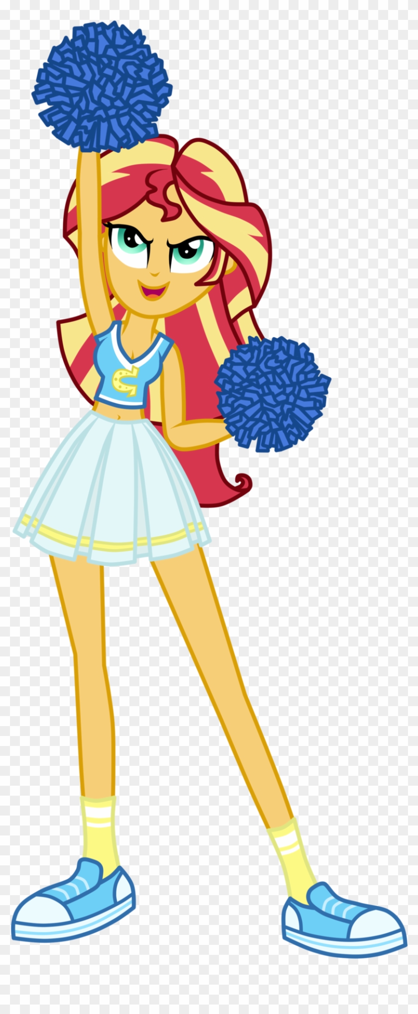 Happy Birthday Cheerleader Clipart - My Little Pony Equestria Girl Legend Of Everfree Movie #308521