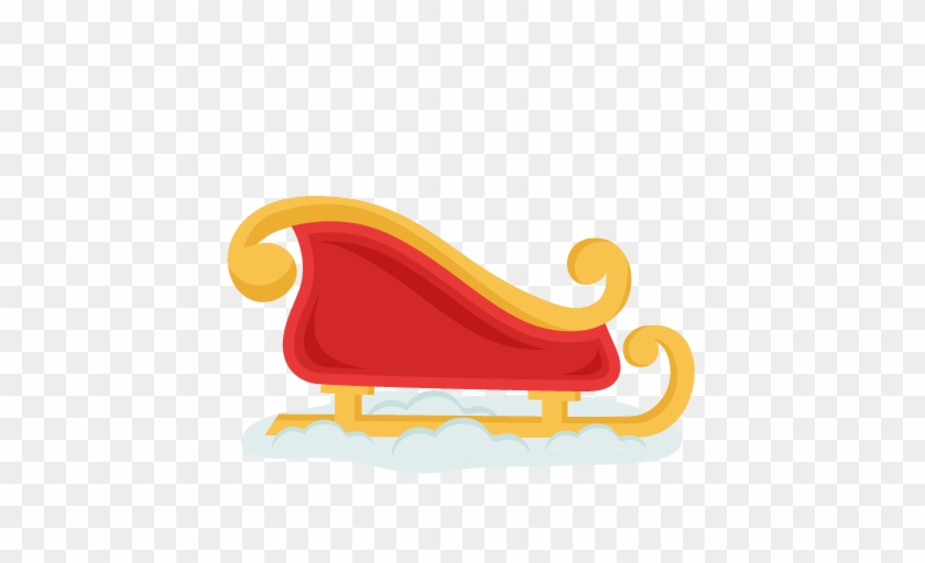 Sleigh Clipart Cute - Sleigh Clipart #308582