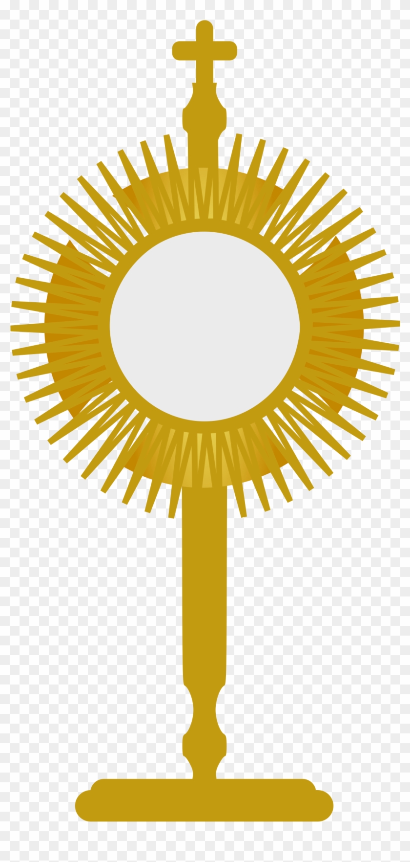 Monstrance Eucharist First Communion Clip Art - Monstrance Clip Art #308651