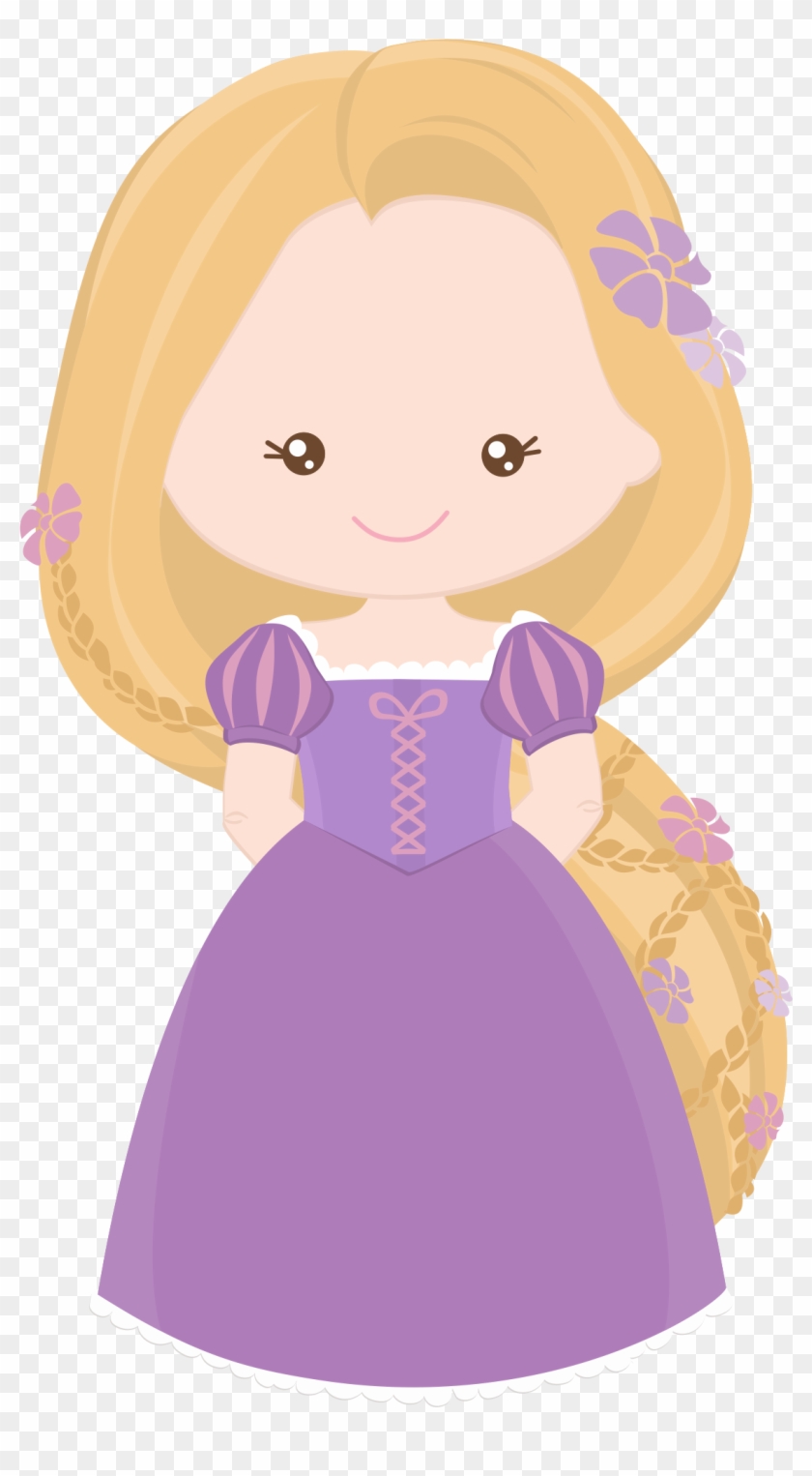 Little Princess 1 E 2 Grafos - Rapunzel Cute #308733