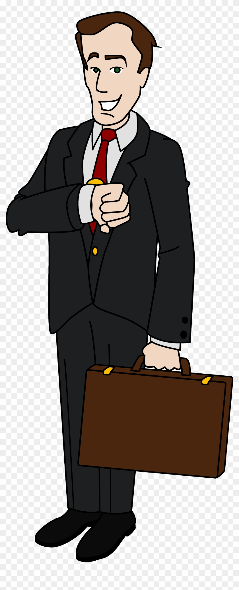 Buisness Man Clipart - Businessman Clipart #308768