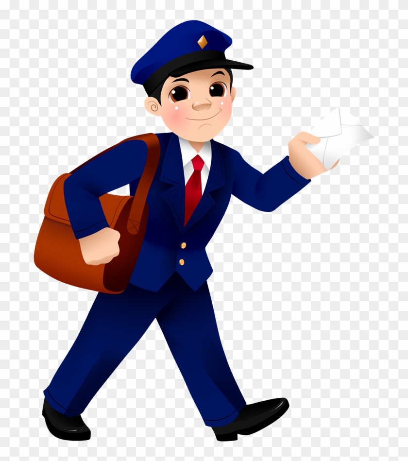 Royalty Free Mailman Clipart - Postman Png #308767