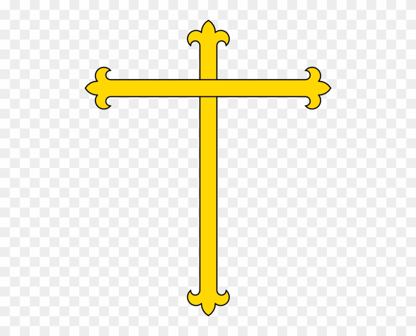 Yellow Cross Clip Art At Clkercom Vector Online Royalty - Cross Clip Art #308781