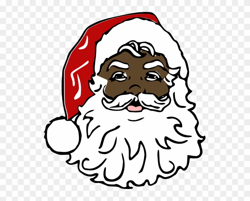 Black Santa Claus Clipart #308795