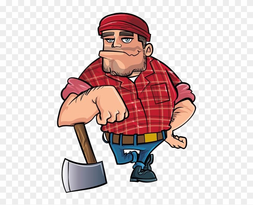 Lumberjack Cartoon Royalty-free Clip Art - Lumberjack Cartoon Royalty-free Clip Art #308847