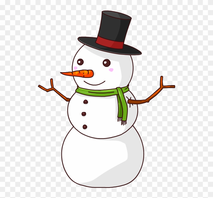 Cartoon Snowman No Background #308896