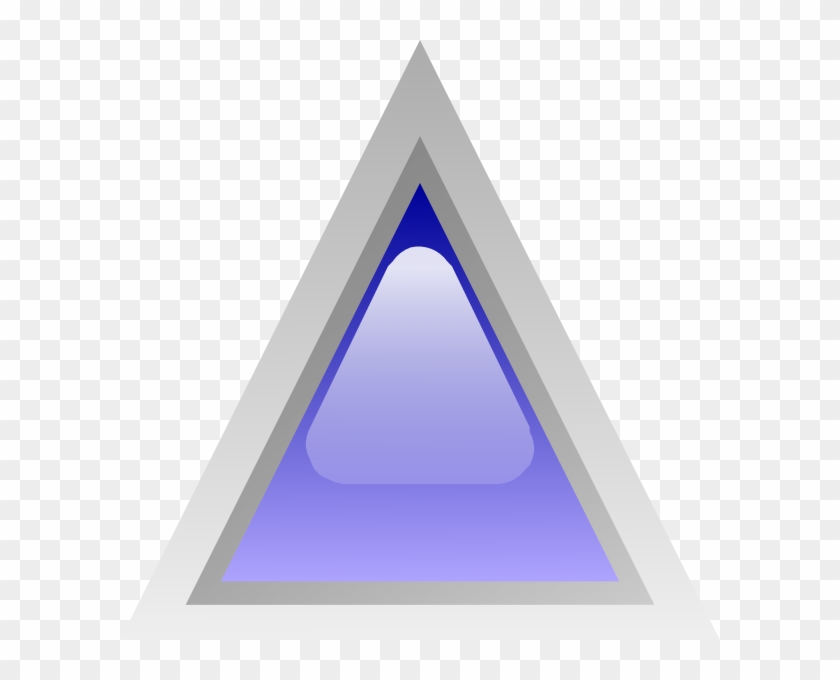 Free Vector Led Triangular 1 Clip Art - Triangular #308921