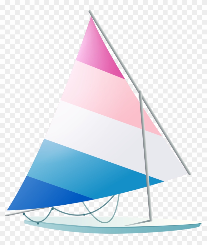 Cartoon Sailing Boat - Cartoon Sailing Boat #309002