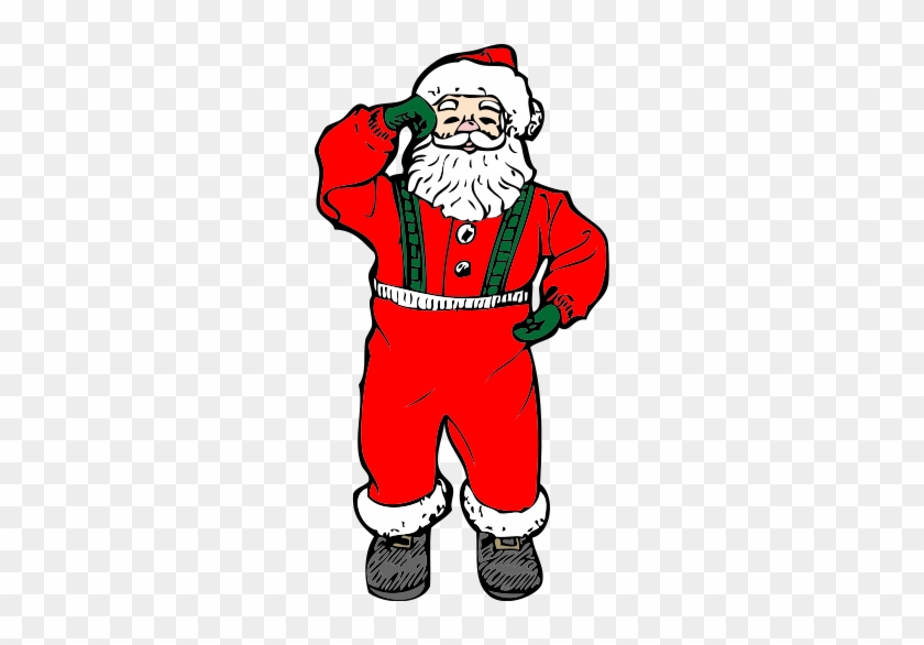 Free Santa Claus Clipart - Santa Clipart Transparent Background #309009