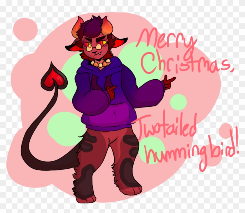 Twotailedhummingbird Secret Santa By Sw33ttea Twotailedhummingbird - Cartoon #309012