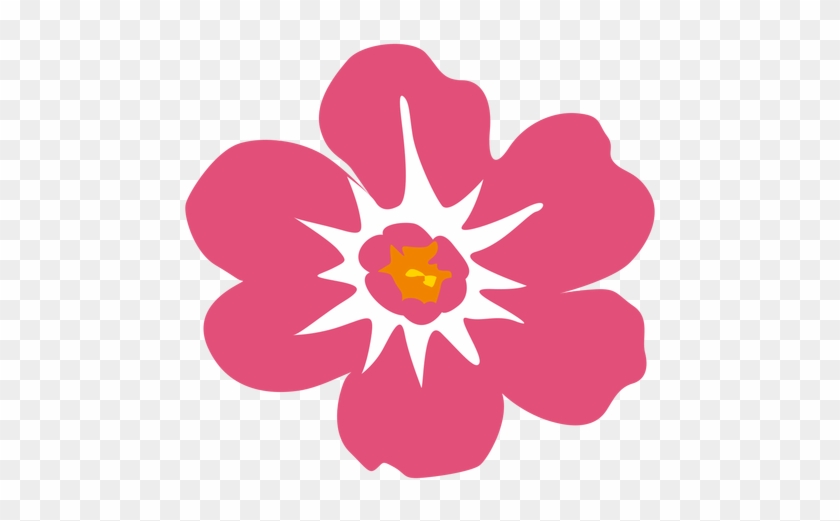 Pink Flower Svg - Flor Png #309062