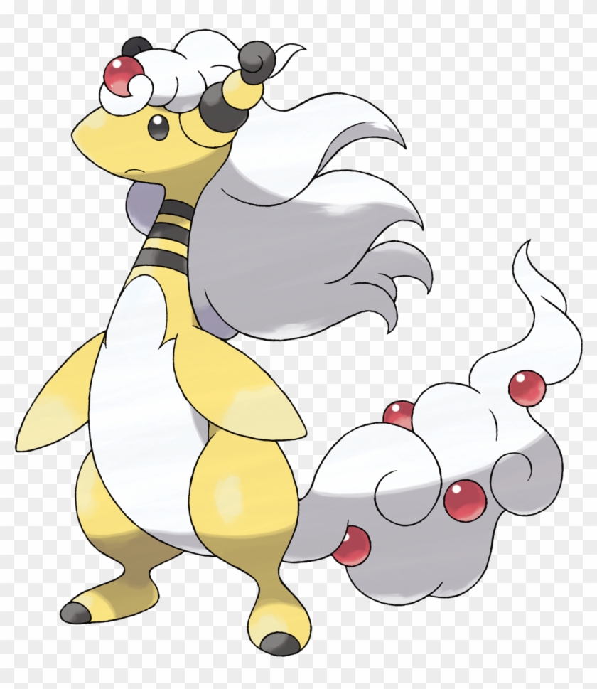 Interestingly Alludes To A Lighthouse, Which Is Even - Pokemon Mega Ampharos #309092