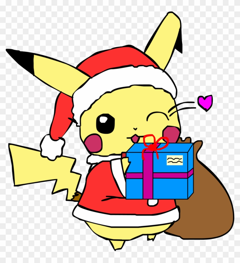 Christmas Pikachu -secret Santa By Kiba174 - Christmas Pikachu #309175