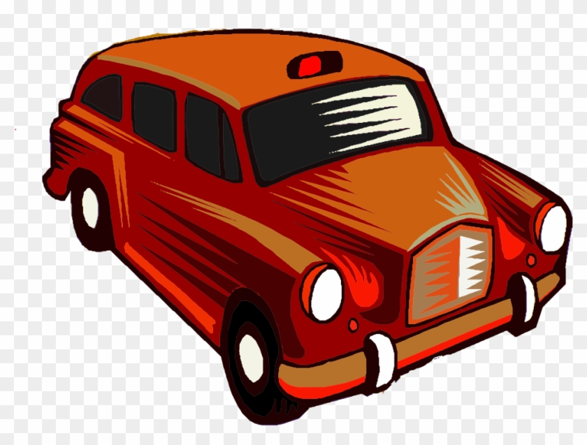 Old Car Cartoon - รถยนต์ การ์ตูน Png #309189