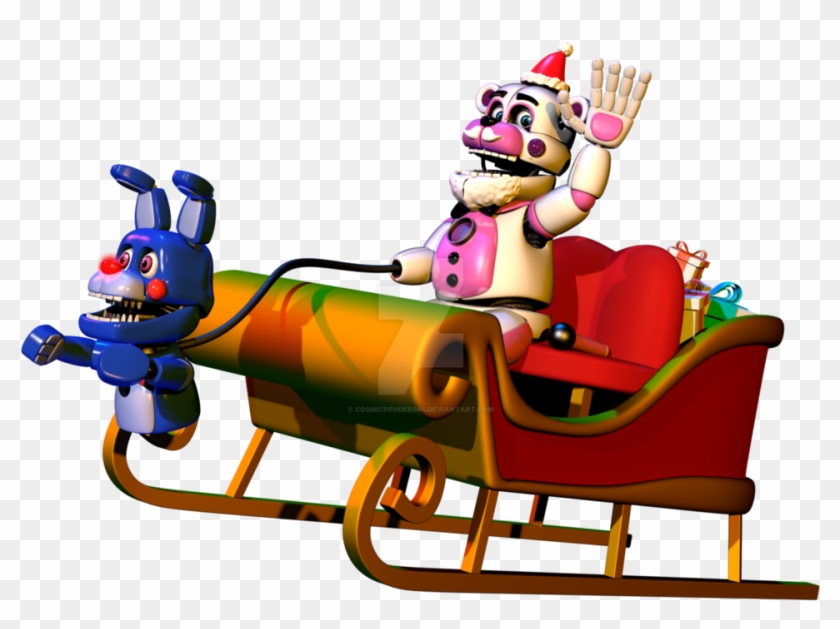 Santa Freddy By Cosmicrenders64 - Five Nights At Freddy's #309240