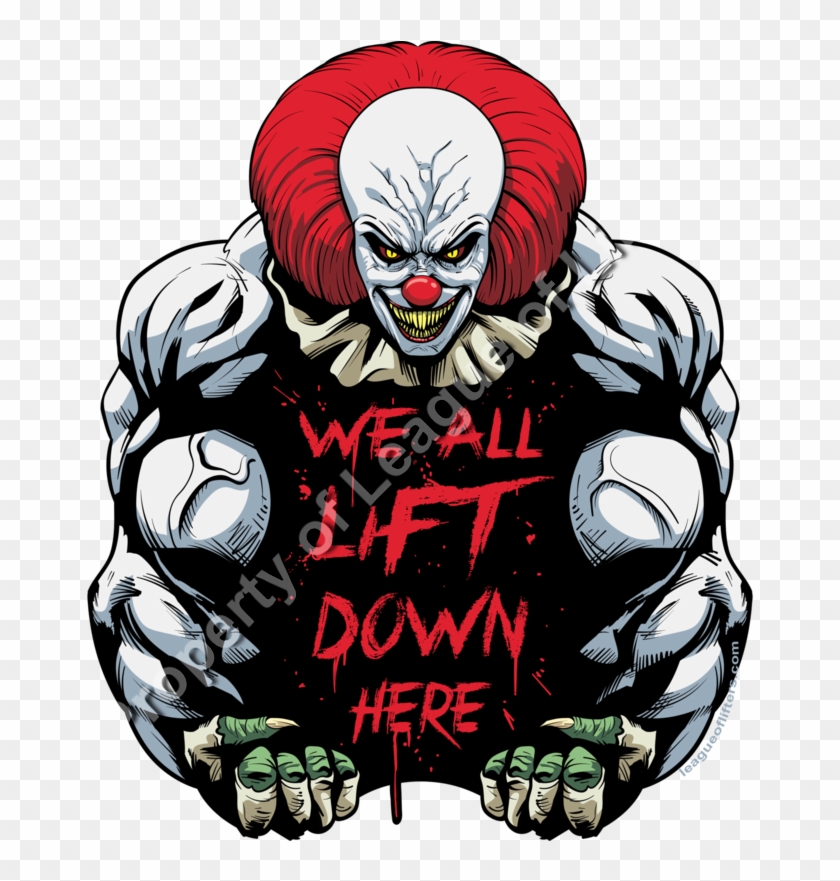 'gym Shirts For Characters That Definitely Don't Lift - We All Lift Down Here #309286