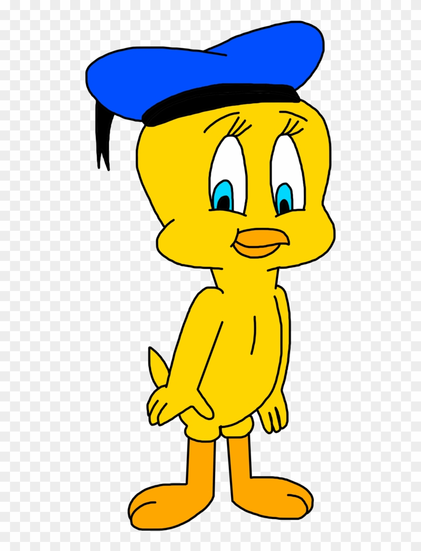 Tweety With A Sailor Cap By Marcospower1996 - Tweety Sailor Hat #309332