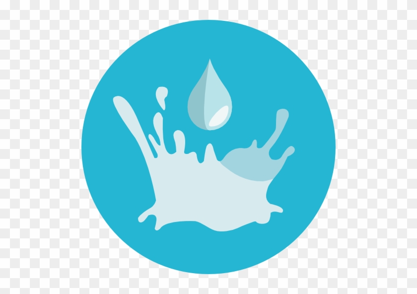 When Surface Water Meets With Unsanitary Conditions, - Water Slash Icon Icon #309389