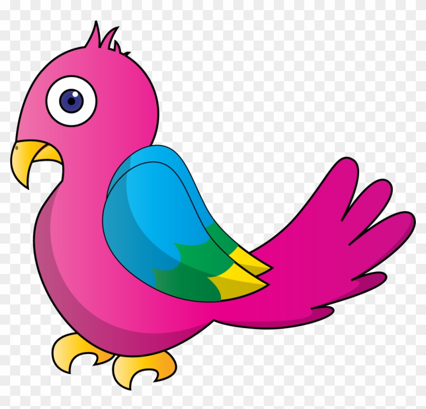 Bird Parrot Cartoon Clip Art - Bird #309407