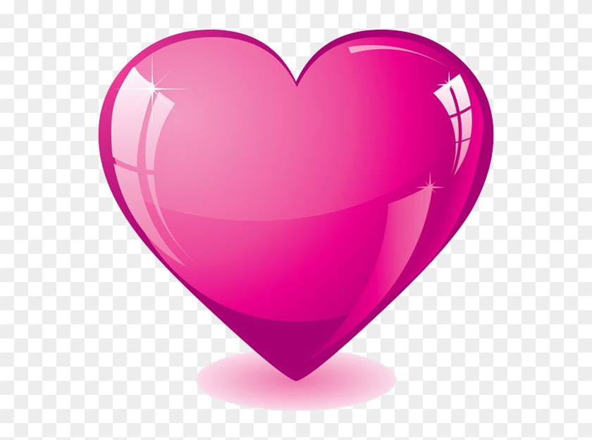 Heart Transparent Png Sticker - Vector Pink Heart #309461