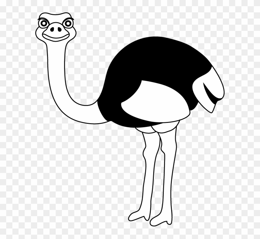 Common Ostrich Royalty-free Clip Art - Common Ostrich Royalty-free Clip Art #309486