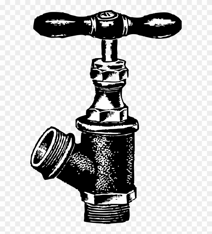 Water Faucet Classic - Free Plumbing Clip Art #309490