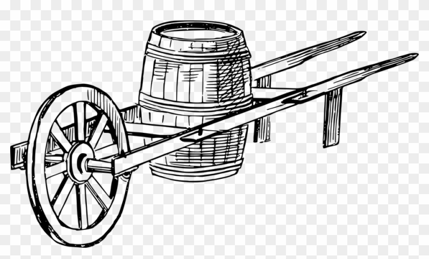 Barrel, Carrier, Cart, Water - Barrel #309515