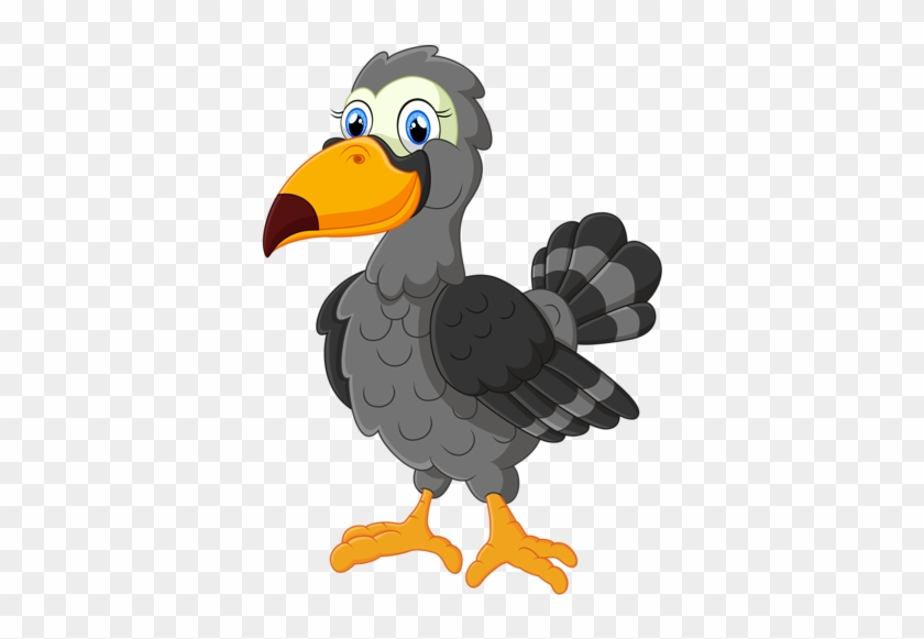 Cartoon Animals And Children Vector 2 [преобразованный] - Vulture Cartoon Png #309520