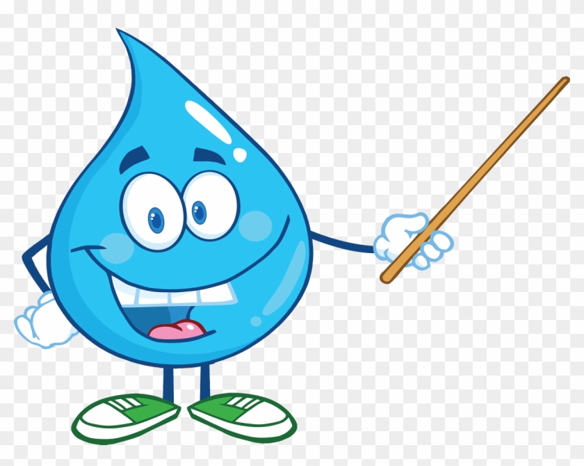Youth Water Education Resources - Cartoon Water Droplet #309692