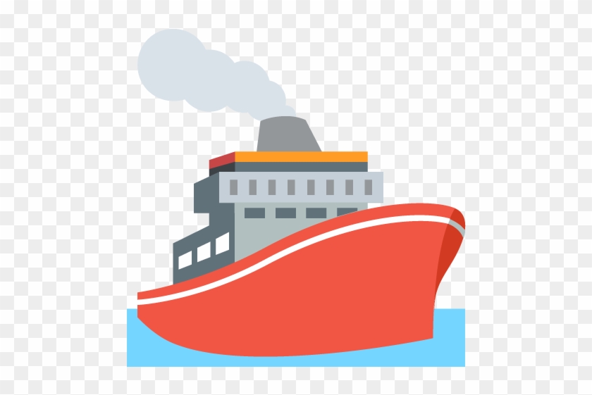 Ship Emoji Vector Icon - Barco Emoji #309721