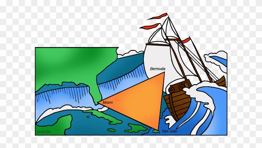 Bermuda Triangle - Bermuda Triangle Clip Art #309723