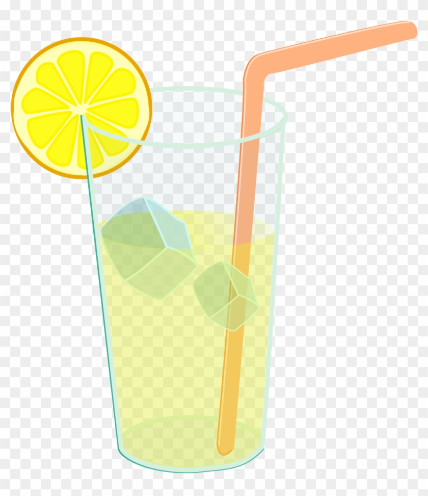 Free To Use &, Public Domain Lemonade Clip Art - Lemonade Glass No Background #309734