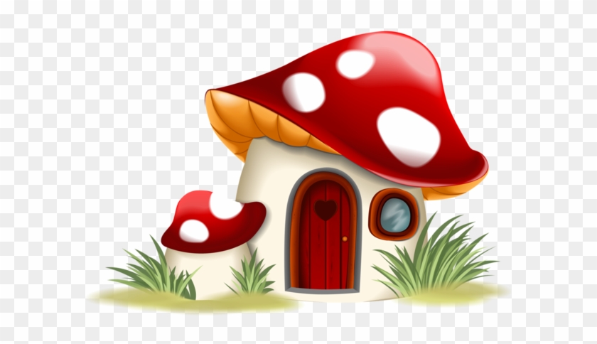 White Mushroomsmushroom Housefairy - Gif Animé 1er Mai #309745