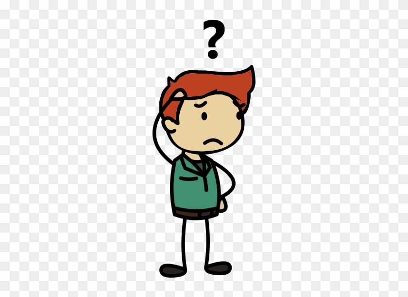 "what's The Hold Up" A Guide On Processing Time - Confused Person Cartoon Png #309899