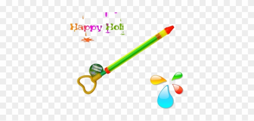 Holi Pichkari Water Gun Png Transparent Image Png Images - Happy Holi Images Png #309923