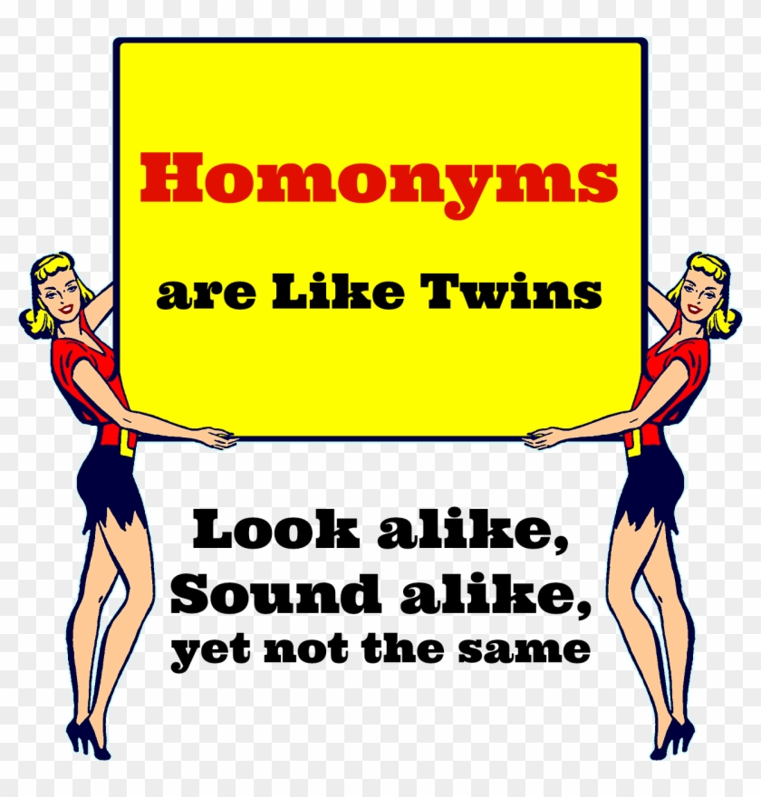English Grammar - Difference Between Homophones And Homonyms #310045