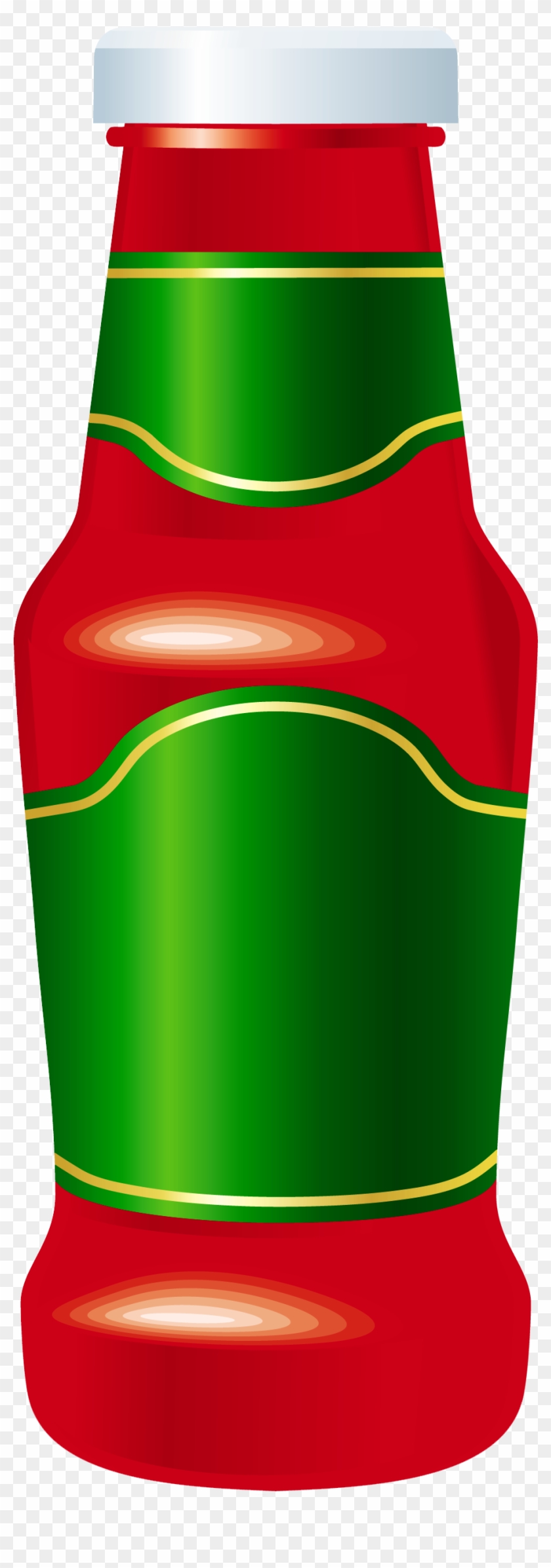 Ketchup Bottle Png Clipart Image - Ketchup Clipart Png #310044
