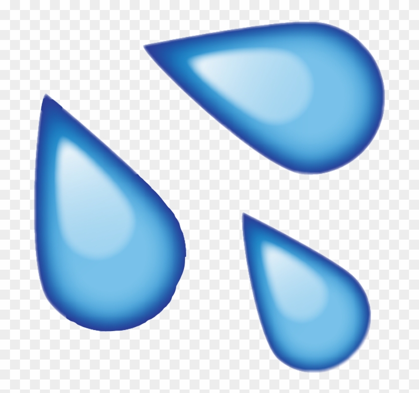 Water Wateremoji Whatsapp Emoji Emojis Emojiface Emojis - Three Water Drops Emoji #310062