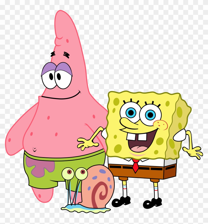 Spongebob And Friends Png Clipart Image - Spongebob Png #310082