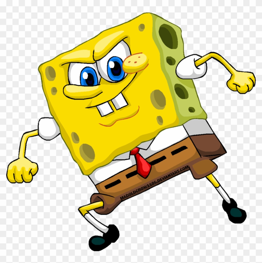 Spongebob Transparent Png Pixshark - Spongebob Angry Png #310093