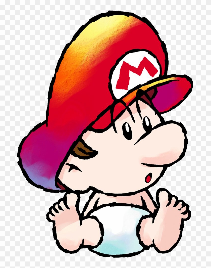 The End Result Was A Confused Nintendo Fanbase And - Baby Mario Yoshi's Island #310098