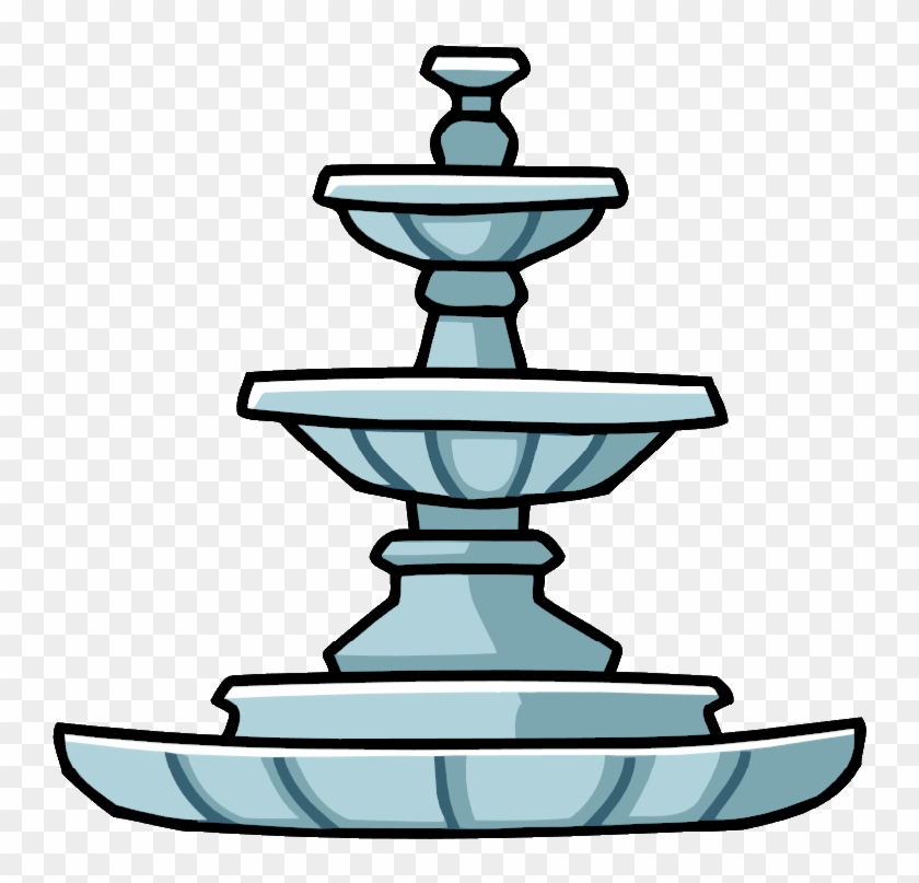 Garden Fountain Png Clipart - Scribblenauts Fountain Of Youth #310165